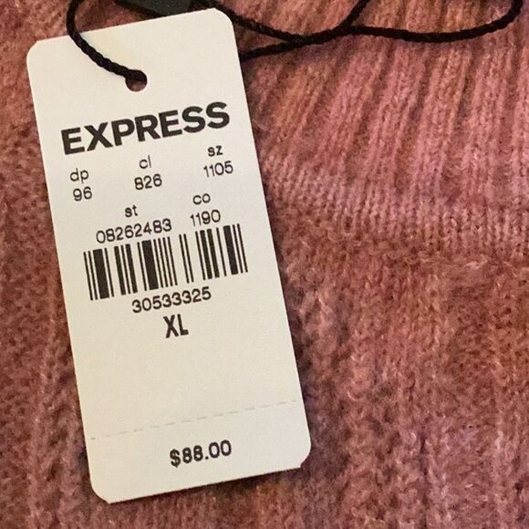 Express Mock Neck Sweater - Picture 6 of 7